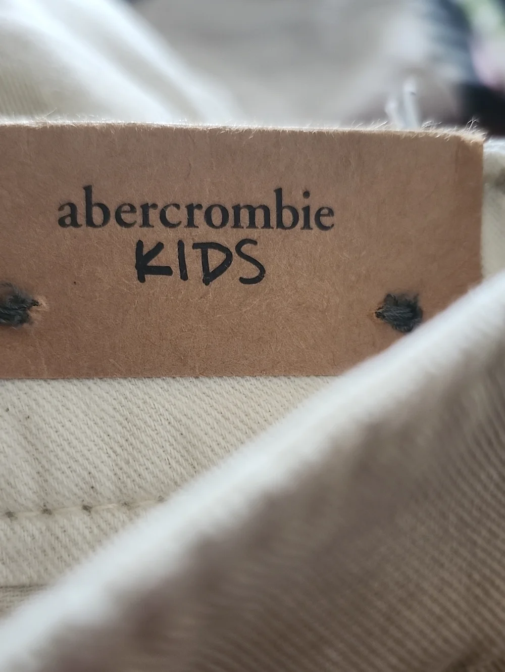 Abercrombie Kids NWT Twill Longboard Shorts, Khaki Tan, Boys 15/16